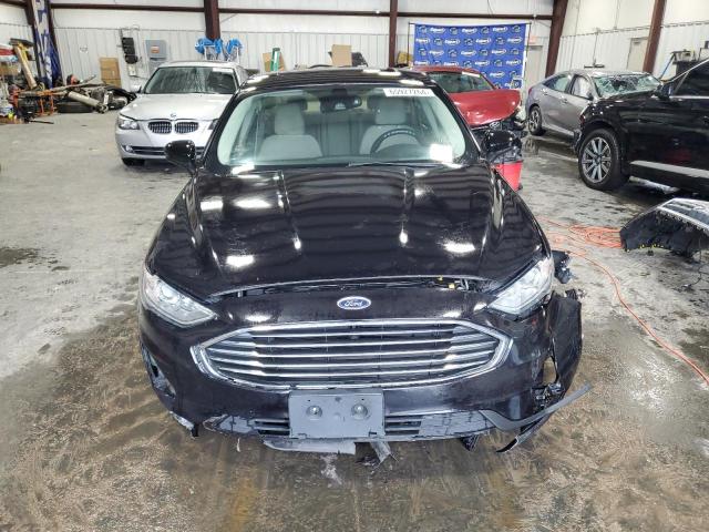 3FA6P0LU4KR207472 - 2019 FORD FUSION SE BLACK photo 5