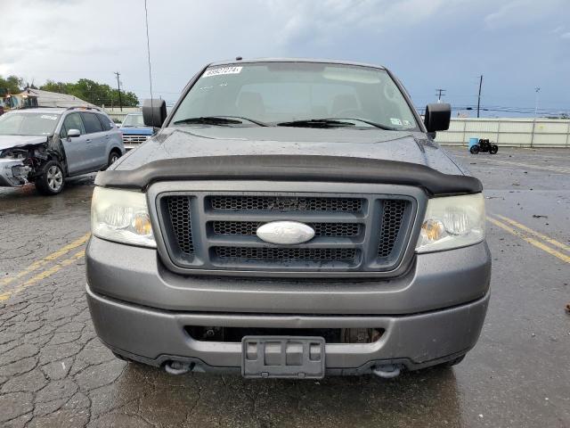 1FTRX14W77FA83828 - 2007 FORD F150 GRAY photo 5