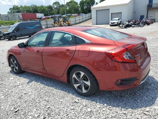 2HGFC2F6XMH511582 - 2021 HONDA CIVIC LX 橙色 照片 2