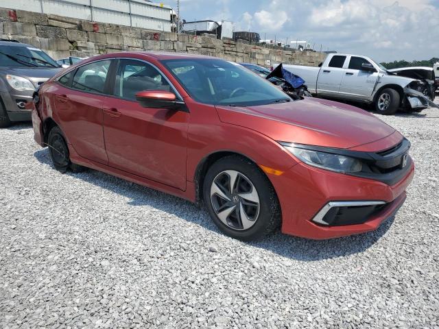 2HGFC2F6XMH511582 - 2021 HONDA CIVIC LX 橙色 照片 4