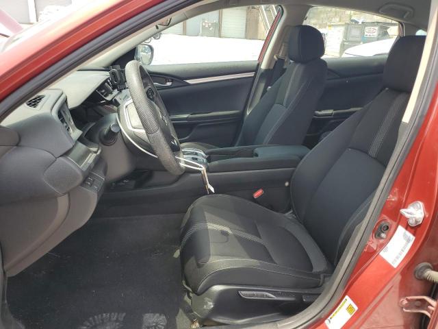 2HGFC2F6XMH511582 - 2021 HONDA CIVIC LX 橙色 照片 7