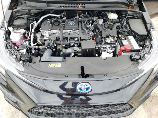 JTDBCMFE2R3056057 - 2024 TOYOTA COROLLA LE Siyah fotoğraf 11