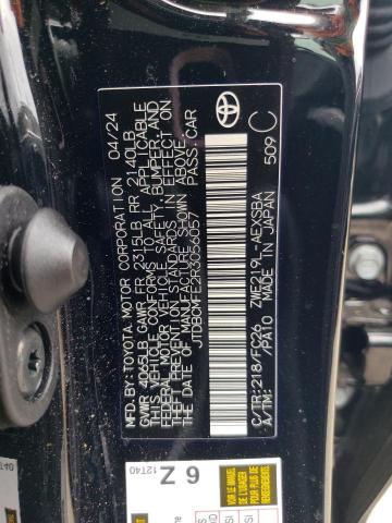 JTDBCMFE2R3056057 - 2024 TOYOTA COROLLA LE Siyah fotoğraf 12