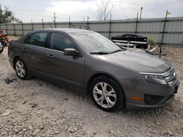 3FAHP0HA3CR251715 - 2012 FORD FUSION SE GRAY photo 4