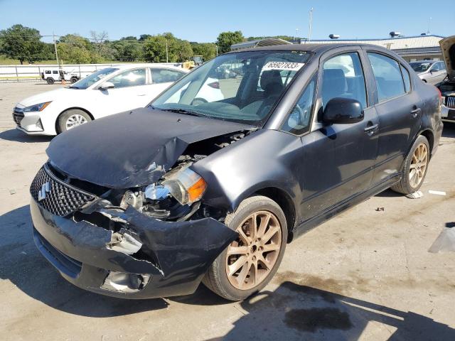 JS2YC414485100741 - 2008 SUZUKI SX4 BLACK photo 1