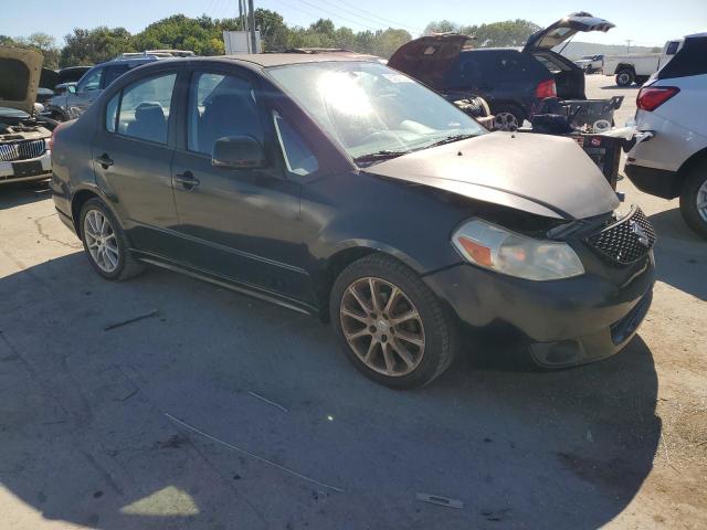 JS2YC414485100741 - 2008 SUZUKI SX4 BLACK photo 4