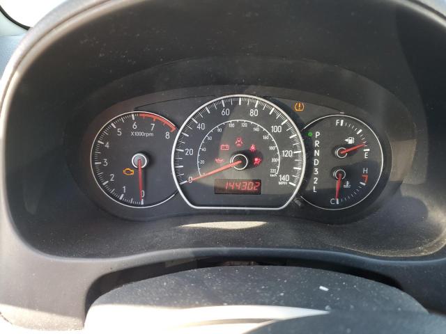 JS2YC414485100741 - 2008 SUZUKI SX4 BLACK photo 9