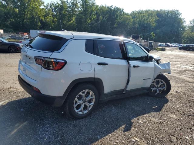 3C4NJDAN0ST575421 - 2025 JEEP COMPASS SPORT WHITE photo 3