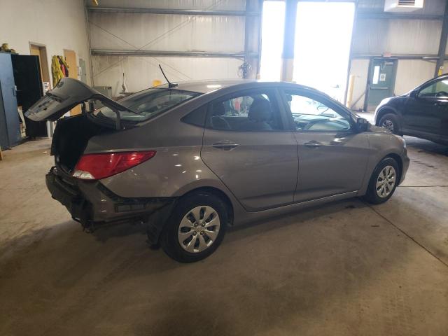 KMHCT4AE3HU373751 - 2017 HYUNDAI ACCENT SE GRAY photo 3