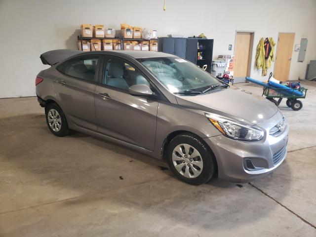 KMHCT4AE3HU373751 - 2017 HYUNDAI ACCENT SE GRAY photo 4