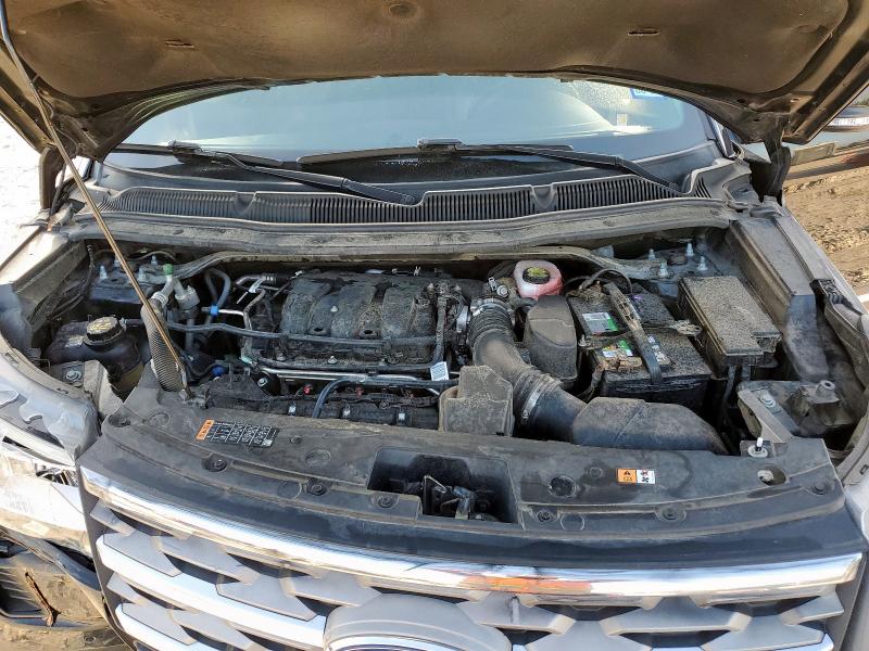 1FM5K7D83JGA79807 - 2018 FORD EXPLORER XLT Чорний фото 12