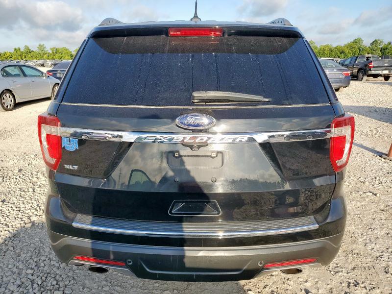 1FM5K7D83JGA79807 - 2018 FORD EXPLORER XLT Чорний фото 6