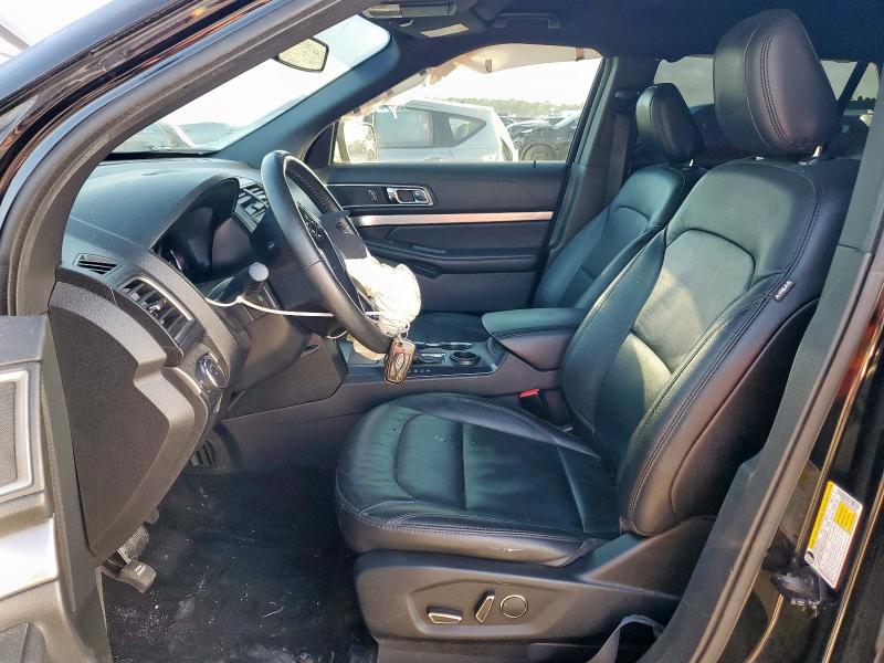 1FM5K7D83JGA79807 - 2018 FORD EXPLORER XLT Чорний фото 7