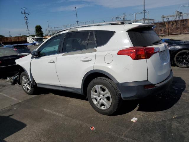 2T3ZFREV3EW082436 - 2014 TOYOTA RAV4 LE WHITE photo 2