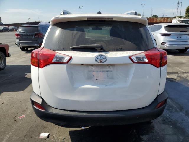 2T3ZFREV3EW082436 - 2014 TOYOTA RAV4 LE WHITE photo 6