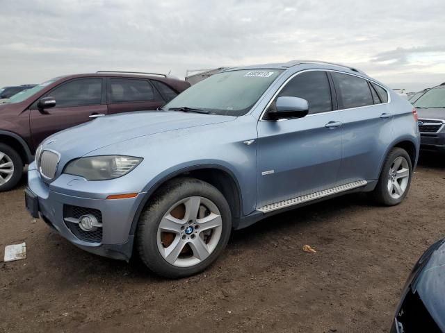 5UXFH0C51ALC66087 - 2010 BMW X6 HYBRID BLUE photo 1