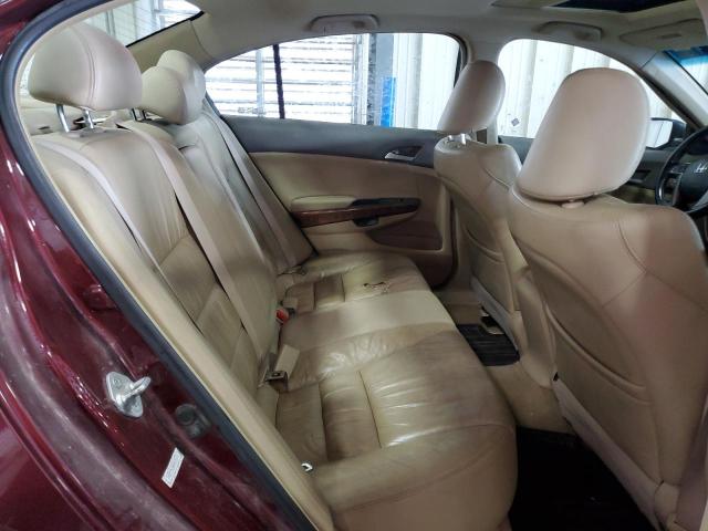 1HGCP26899A031614 - 2009 HONDA ACCORD EXL MAROON photo 10