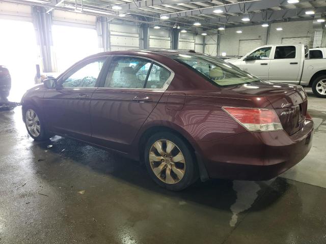 1HGCP26899A031614 - 2009 HONDA ACCORD EXL MAROON photo 2