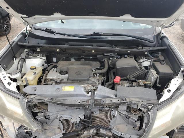 2T3WFREV5FW166259 - 2015 TOYOTA RAV4 XLE WHITE photo 12