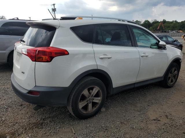 2T3WFREV5FW166259 - 2015 TOYOTA RAV4 XLE WHITE photo 3