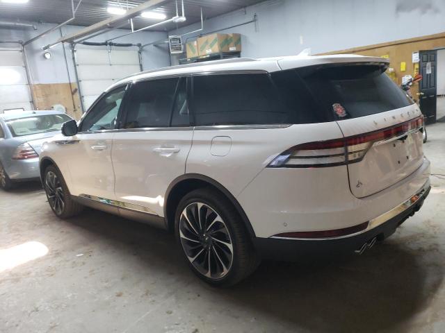 5LM5J7XC8PGL02562 - 2023 LINCOLN AVIATOR RESERVE WHITE photo 2
