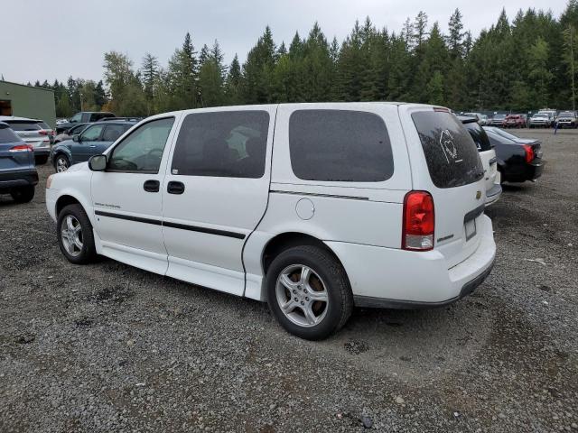 1GBDV13LX6D205961 - 2006 CHEVROLET UPLANDER INCOMPLETE WHITE photo 2
