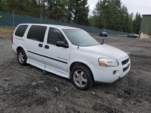 1GBDV13LX6D205961 - 2006 CHEVROLET UPLANDER INCOMPLETE WHITE photo 4