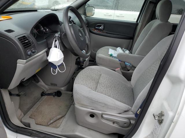 1GBDV13LX6D205961 - 2006 CHEVROLET UPLANDER INCOMPLETE WHITE photo 7