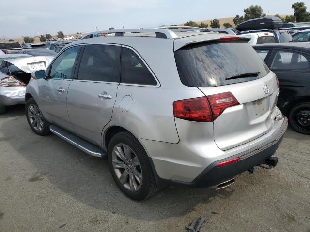 2HNYD2H68DH500009 - 2013 ACURA MDX ADVANCE SILVER photo 2