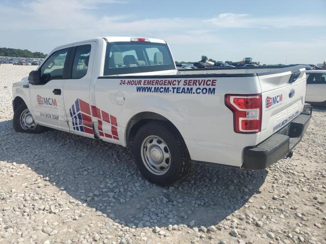 1FTEX1CB5KFB65398 - 2019 FORD F150 SUPER CAB WHITE photo 2