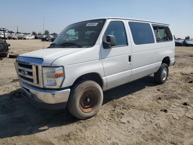 1FBNE3BL8CDA29926 - 2012 FORD ECONOLINE E350 SUPER DUTY WAGON WHITE photo 1