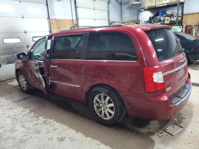 2C4RC1CG4CR118818 - 2012 CHRYSLER TOWN & COU TOURING L RED photo 2