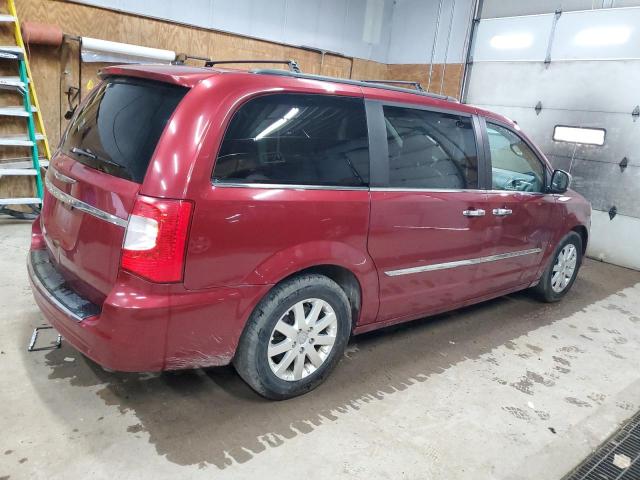 2C4RC1CG4CR118818 - 2012 CHRYSLER TOWN & COU TOURING L RED photo 3