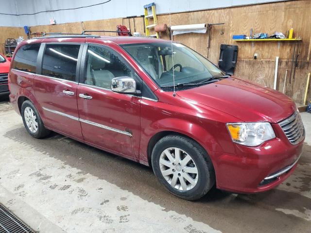 2C4RC1CG4CR118818 - 2012 CHRYSLER TOWN & COU TOURING L RED photo 4