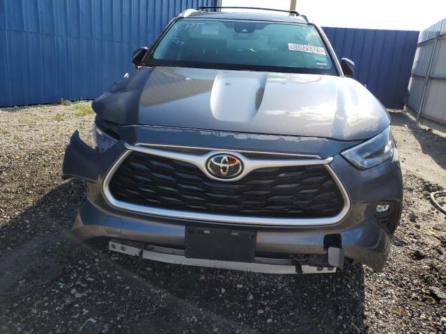 5TDGZRAH7MS051432 - 2021 TOYOTA HIGHLANDER XLE Grafit foto 5