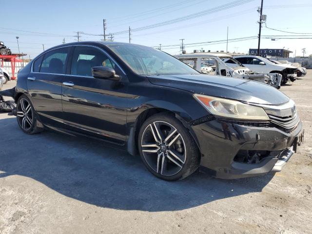1HGCR2F57GA173070 - 2016 HONDA ACCORD SPORT 黑色 照片 4