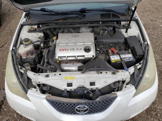 4T1CA30P27U108224 - 2007 TOYOTA CAMRY SOLA SE WHITE photo 11