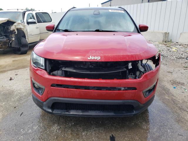 3C4NJCBBXJT266553 - 2018 JEEP COMPASS LATITUDE წითელი ფოტო 5