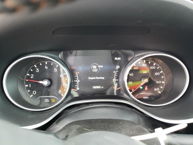 3C4NJCBBXJT266553 - 2018 JEEP COMPASS LATITUDE წითელი ფოტო 9