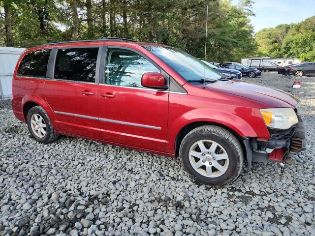 2A4RR5D19AR157086 - 2010 CHRYSLER TOWN & COU TOURING RED photo 4