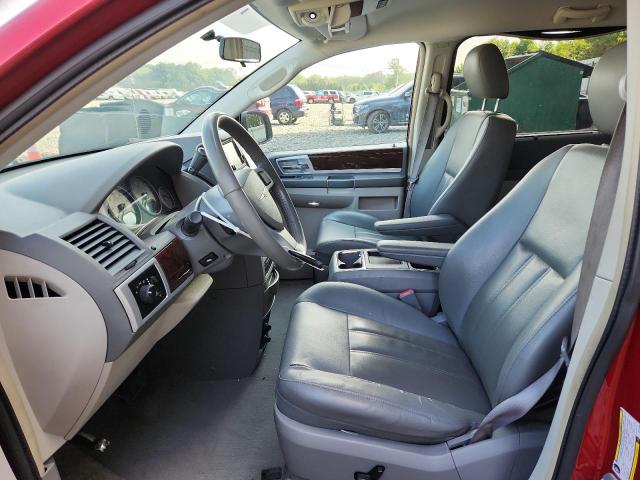 2A4RR5D19AR157086 - 2010 CHRYSLER TOWN & COU TOURING RED photo 7