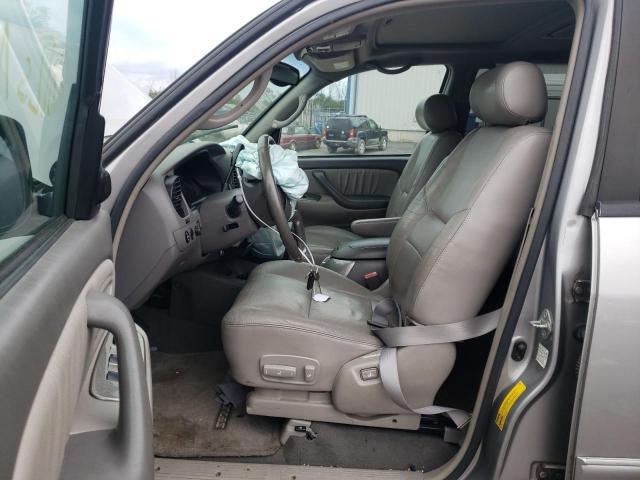 5TDBT48A14S221761 - 2004 TOYOTA SEQUOIA LIMITED SILVER photo 7