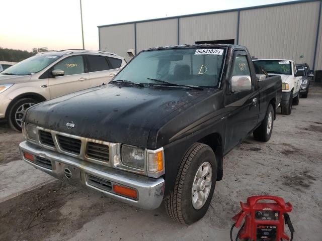 1N6SD11S2VC396888 - 1997 NISSAN TRUCK BASE BLACK photo 2