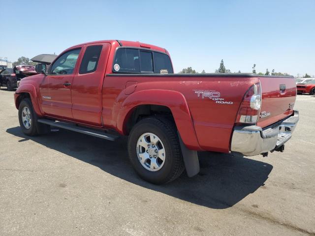 5TETU62N99Z596915 - 2009 TOYOTA TACOMA PRERUNNER ACCESS CAB RED photo 2