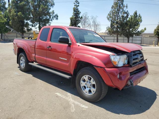 5TETU62N99Z596915 - 2009 TOYOTA TACOMA PRERUNNER ACCESS CAB RED photo 4