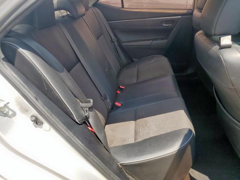 2T1BURHE7EC041336 - 2014 TOYOTA COROLLA L SILVER photo 10