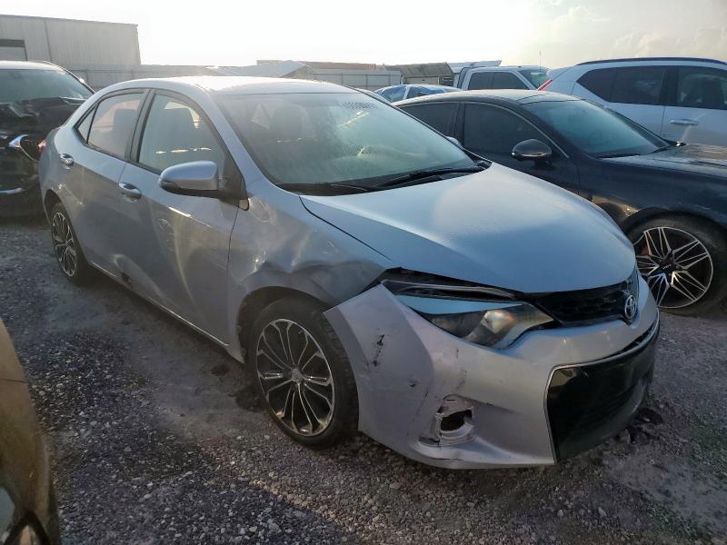 2T1BURHE7EC041336 - 2014 TOYOTA COROLLA L SILVER photo 4