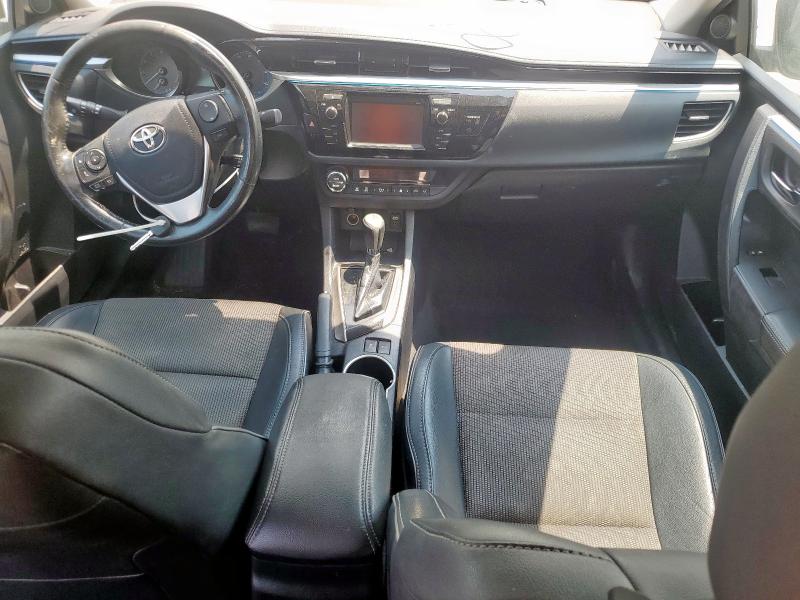 2T1BURHE7EC041336 - 2014 TOYOTA COROLLA L SILVER photo 8