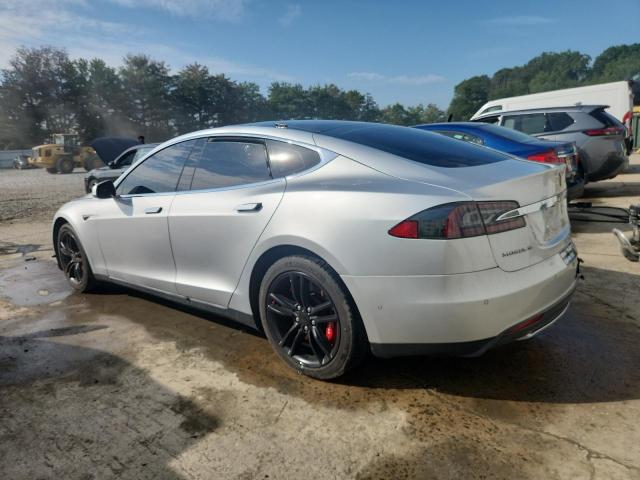 5YJSA1H11EFP65171 - 2014 TESLA MODEL S Արծաթագույն լուսանկար 2