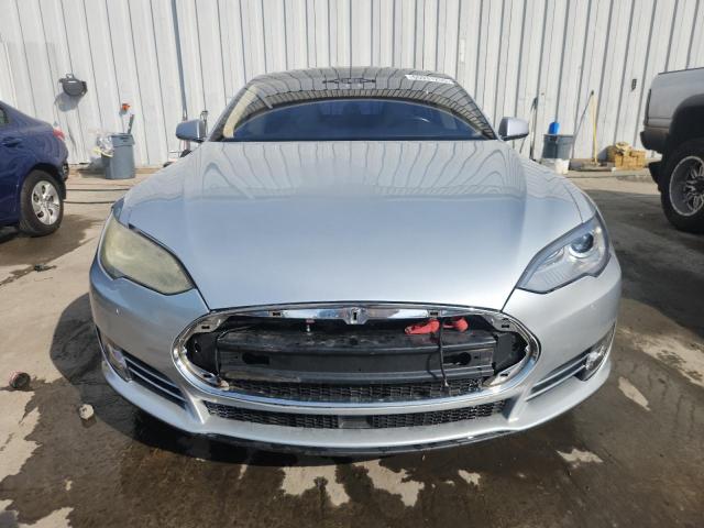 5YJSA1H11EFP65171 - 2014 TESLA MODEL S Արծաթագույն լուսանկար 5